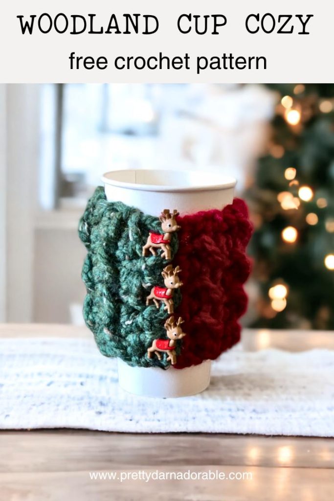 free crochet cup cozy pattern