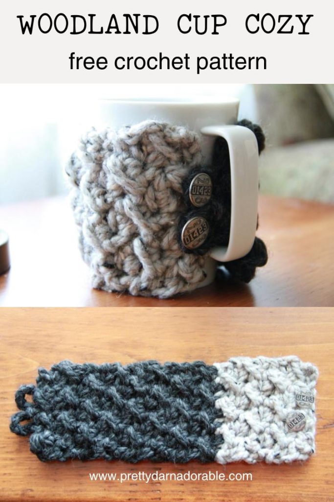 free crochet cup cozy pattern