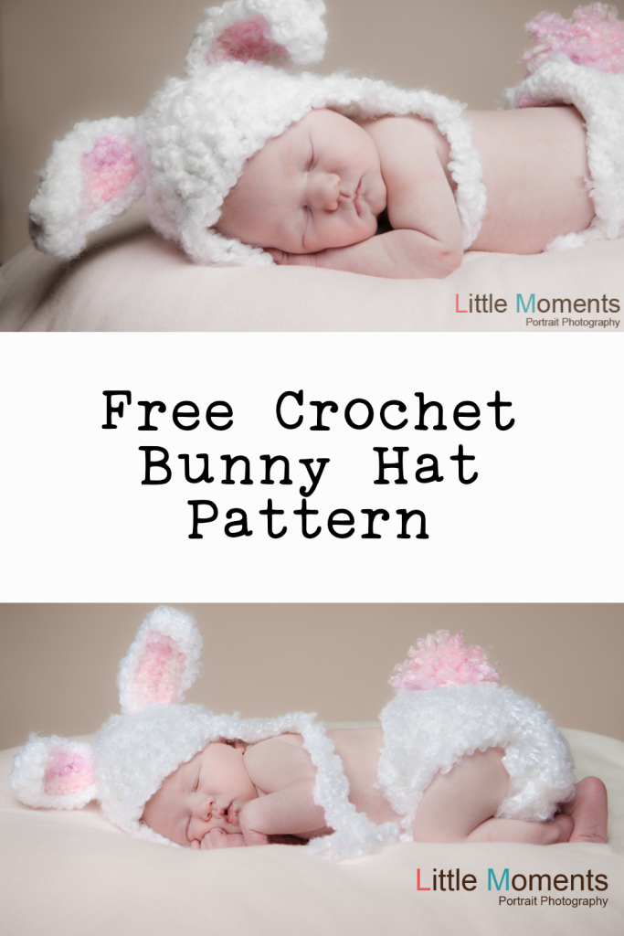 free crochet pattern white and pink crochet bunny diaper cover with floppy ears