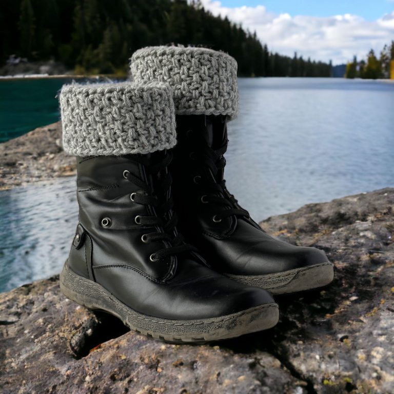 free crochet boot cuff pattern