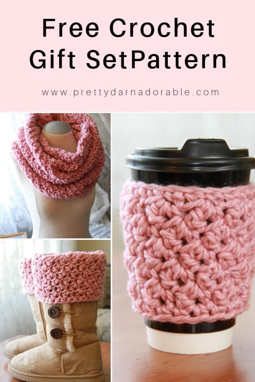 free crochet gift set pattern